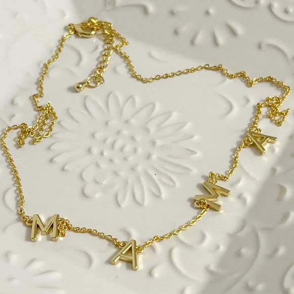 Mother's Day Gift For Mom Necklace Gift To New Moms Necklace Mom Jewelry Gold - Picture 8 of 17